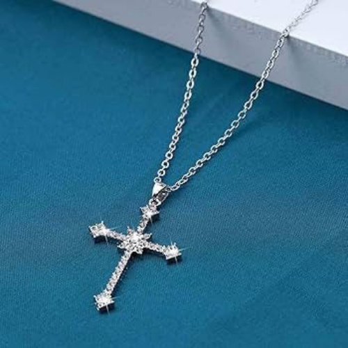 Cross Zircon Necklace