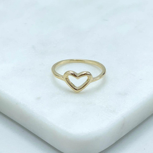 Golden Heart Ring