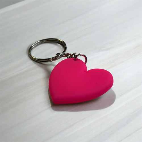 Keychain Heart Pink