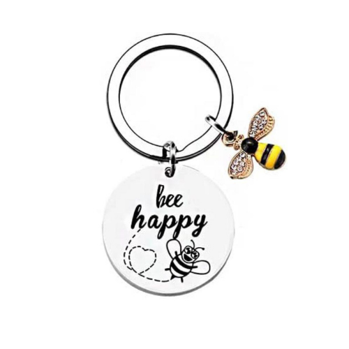 Bee Key Holder “Bee Happy”