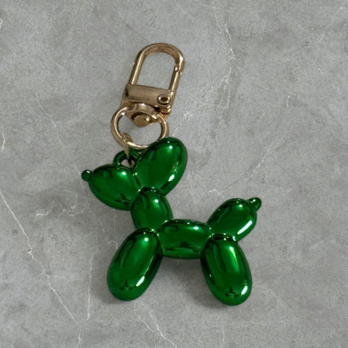 Keychain Dog Green