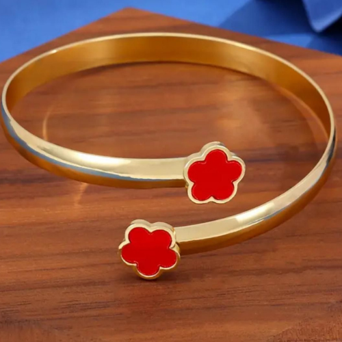 Bracelet Red Flower