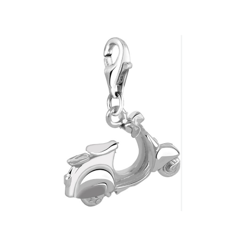 Charm Silver Bike