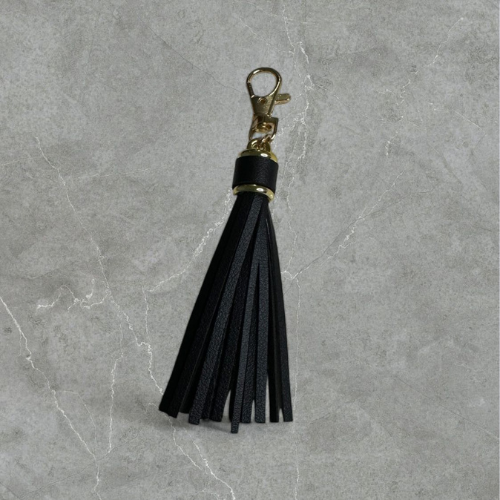 Keychain Leather Black