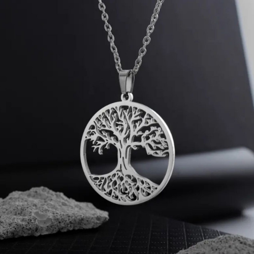 Silver Tree Necklace