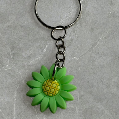 Keychain Flower Green