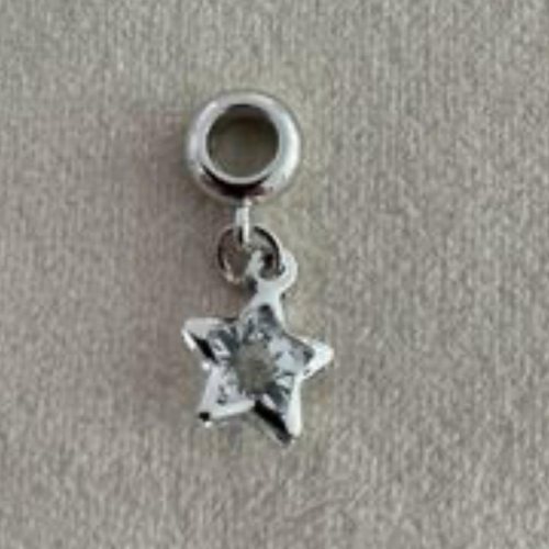 Charm White Star