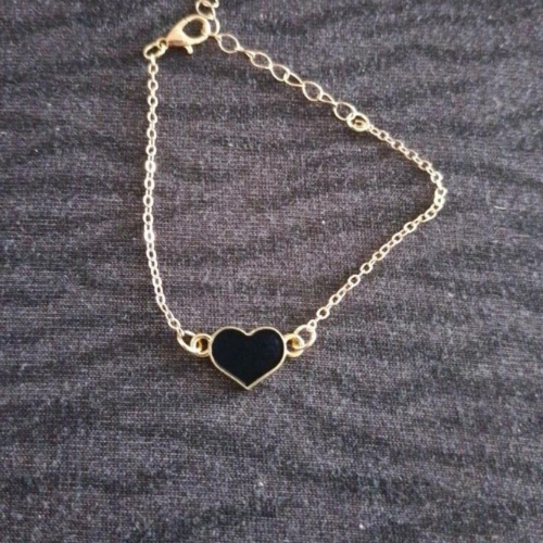 Bracciale Cuore Nero