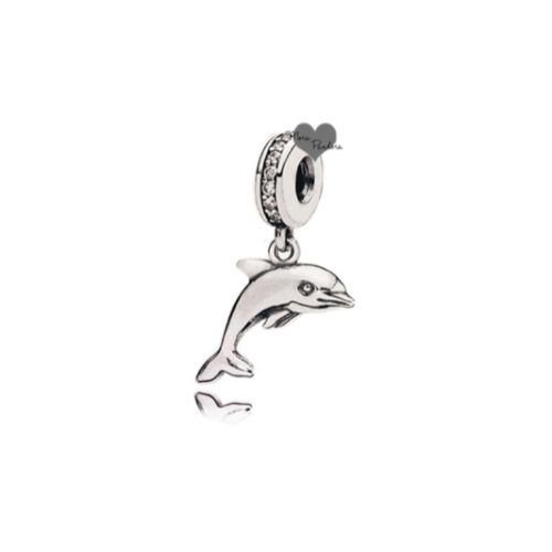 Charm Silver Dolphin