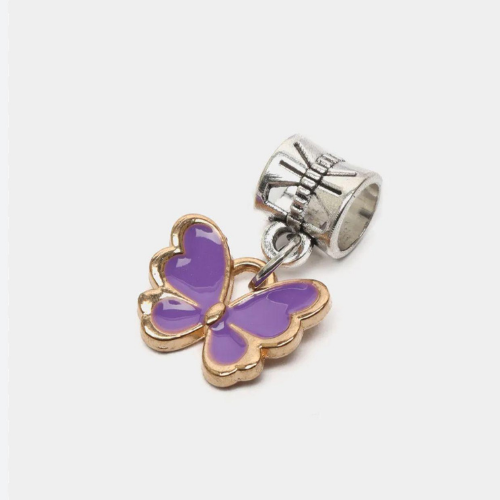 Charm Purple Butterfly