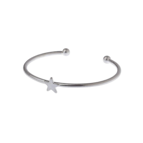 Silver Bracelet With Star