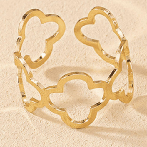 Golden Lucky Leafs RINGS