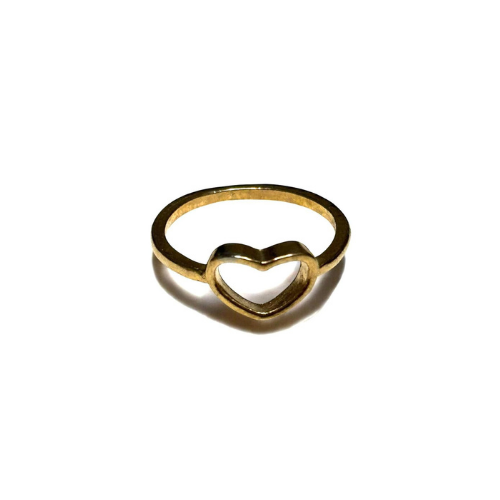 Golden Heart Ring