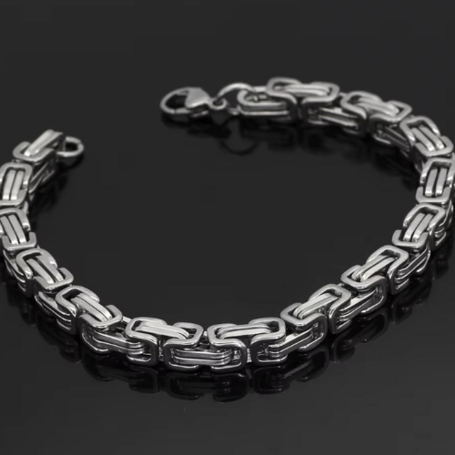 Silver Chained Bracelet