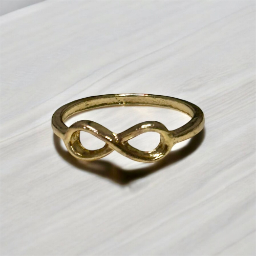 Golden Ring Infinity Symbol