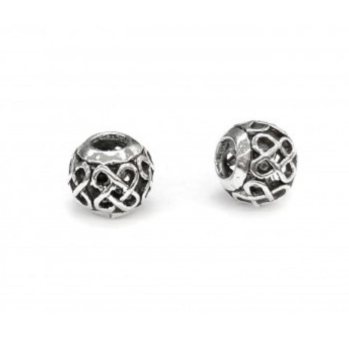 Charm Silver Sphere