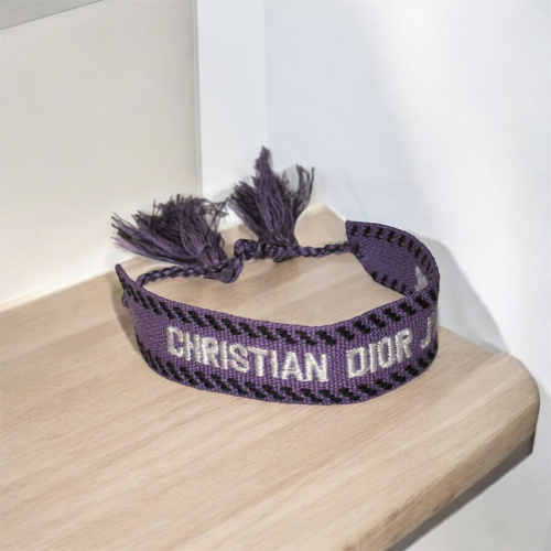 Bracelet Inspiration Dior Purple and White