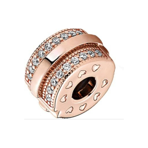 Charm Rose Gold Crystal