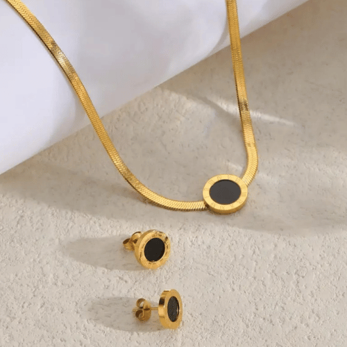 Ispirazione Bulgari Set Oro e Nero