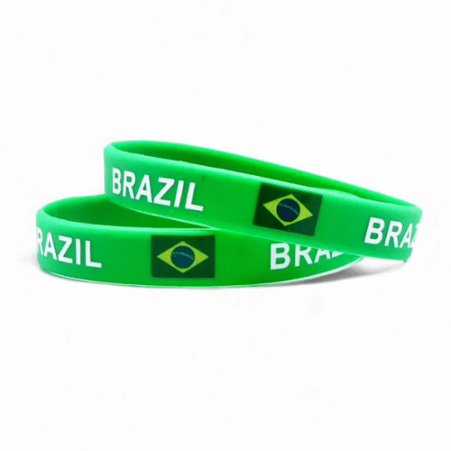 Bracciale Brasile con bandiera