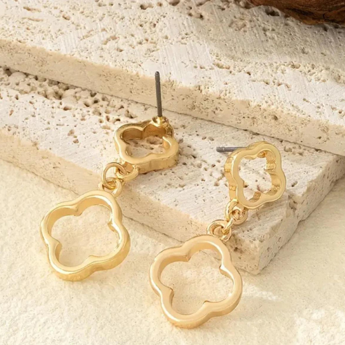 Clover Drop Earrings